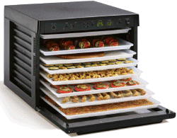 Sedona Dehydrator Loaded with Raw Foods