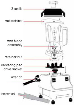 Turboblend 4500 diagram